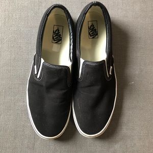 Vans Black Slip ons Slipons Size 15